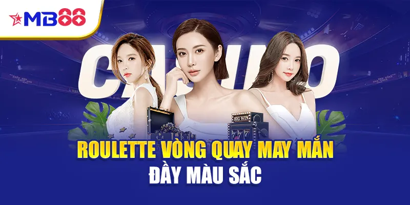 Roulette vòng quay may mắn đầy màu sắc
