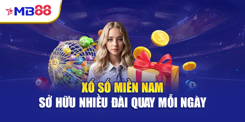 Xổ số miền Nam sở hữu nhiều đài quay mỗi ngày
